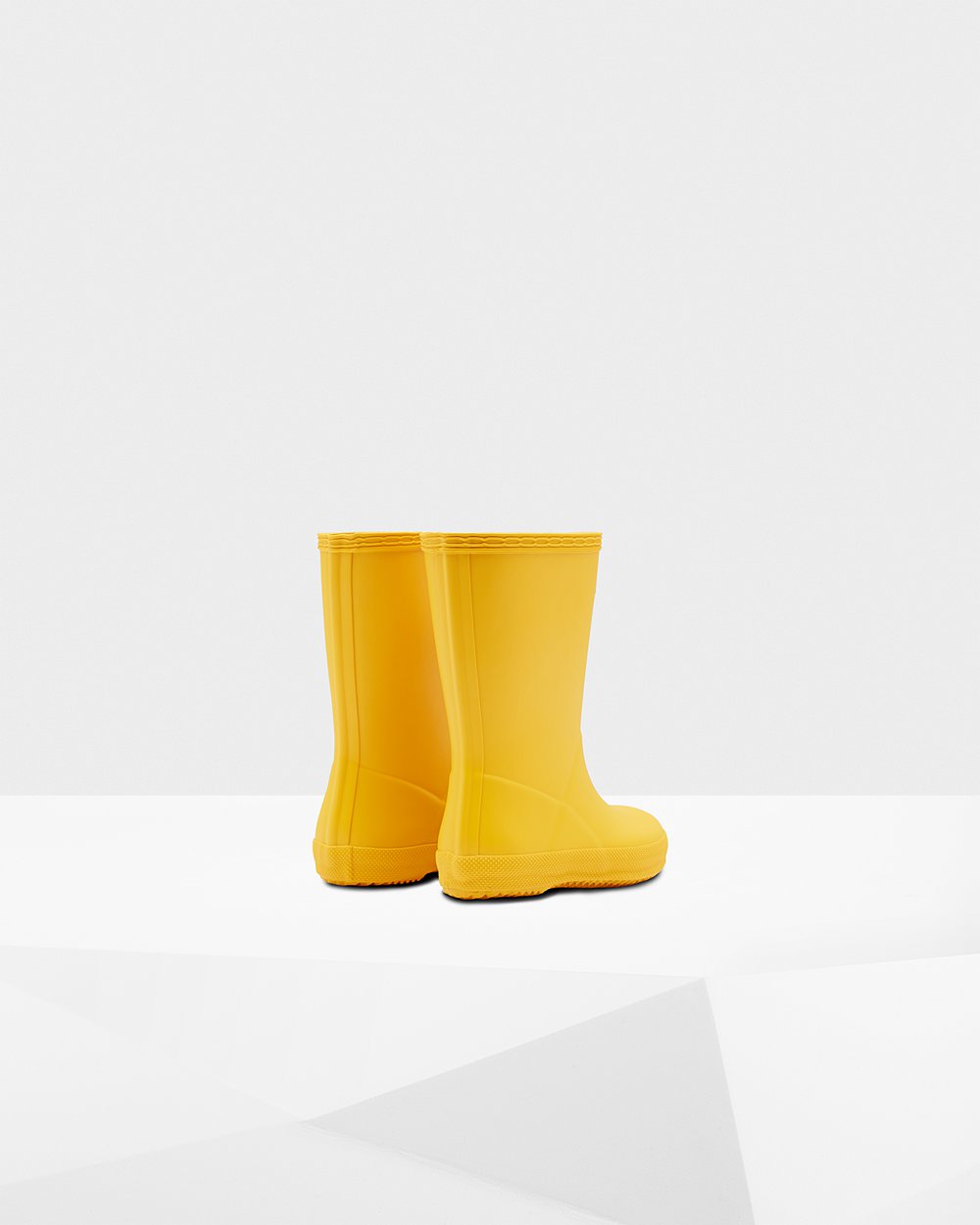 Botas de Lluvia Hunter Niños - Original First Classic - Amarillos - UDLBSEX-97